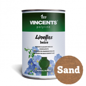 Vincents Polyline Lineļļas beice Sand 1L