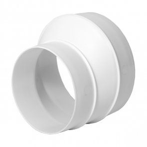 Europlast Переходник пластмассовый Ø125-100mm