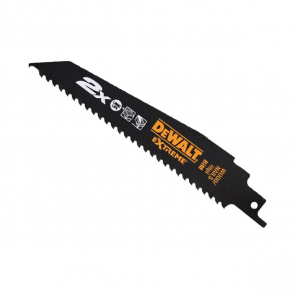 DeWalt Лезвия для ножовки BiM по дереву с гвоздями 305 мм, 6TPI (5 шт.)