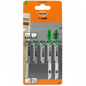 Hawera HCS Clean лобзик по дереву Hawera HCS Clean figūrzāģis 2.5 x 75mm kokam (T 101 BR wood) 5gab