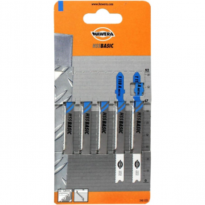 Hawera HSS Basic лобзик по металлу Hawera HSS Basic figūrzāģis 1.1-1.5 x 50mm metālam (T 118 A) 5gab