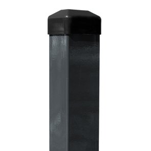 Vilmars Столб для забора квадратный, антрацитовый серый 2.0m 40x60/1.3mm