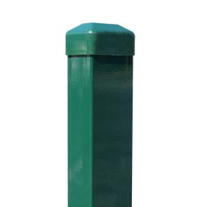 Vilmars Столб для забора квадратный, зелёный 2.3m 40x60/1.3mm