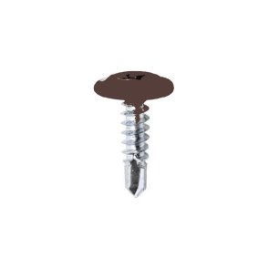 Handbud Skrūves Заборный штакетник из профилированного металла 4,2x16 мм Brūna (RAL8017)