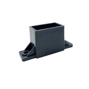 Mikko Rattan ПВХ-держатель горизонтального профиля для ламелей 20x40mm, Melns