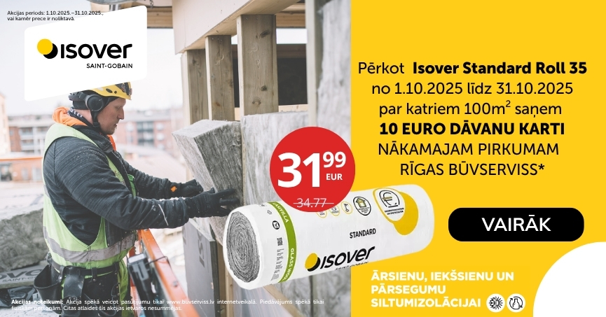  Isover 2025 oktobris