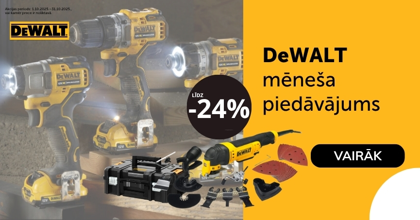 Dewalt 2025 oktobris