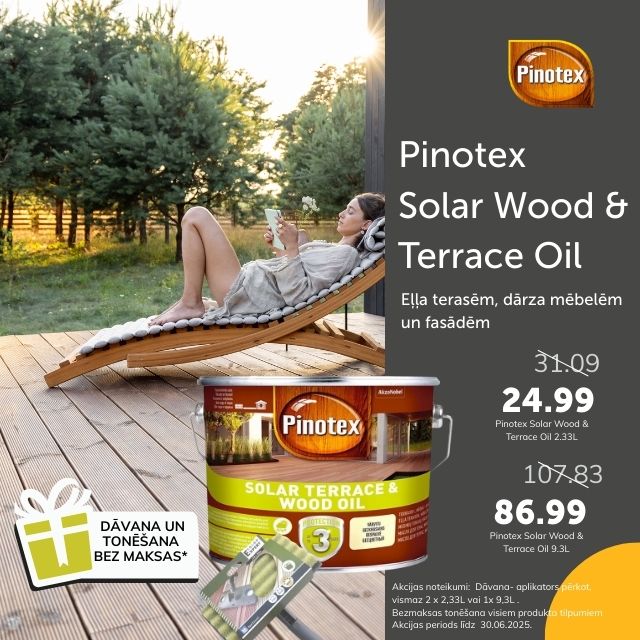 Pinotex Solar Wood & Terrace Oil 