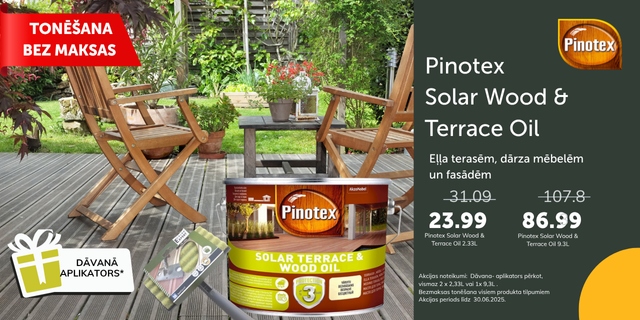 Pinotex Solar Wood & Terrace Oil 