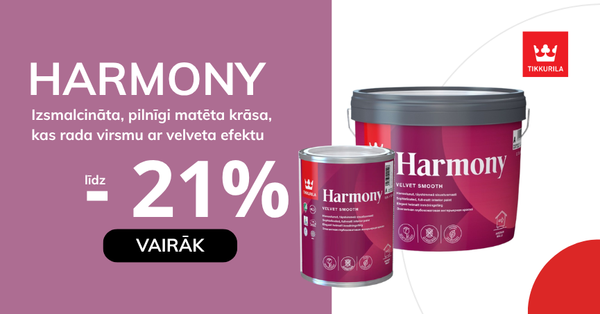 Tikkurila Harmony 2025 augusts