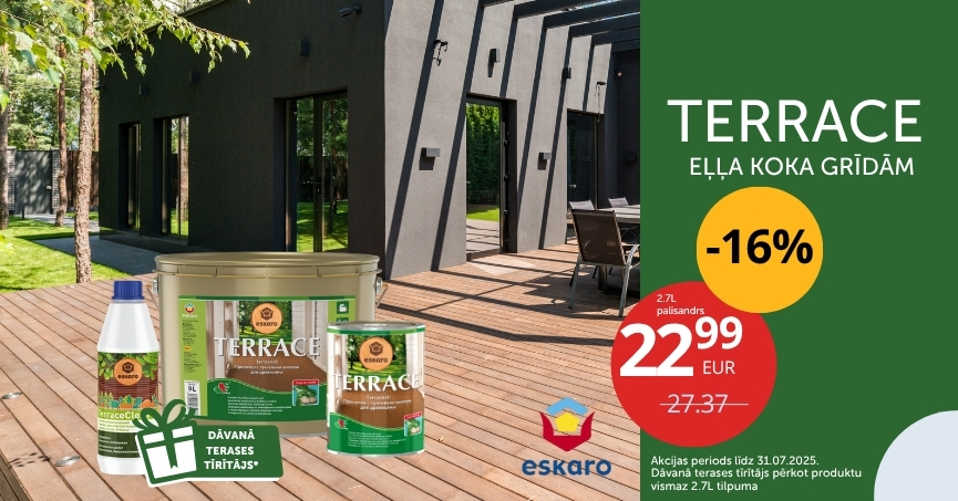 Terrace eļļa Esacari - 2025 jūlijs
