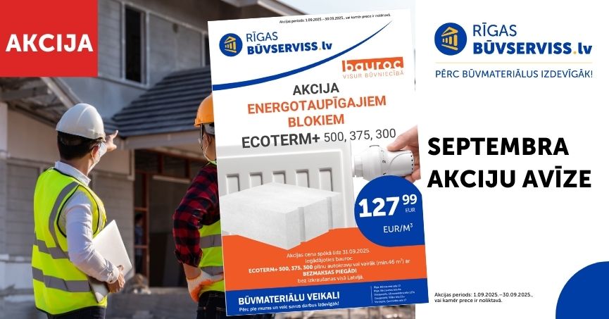 AKCIJU avīze -septembris 2025