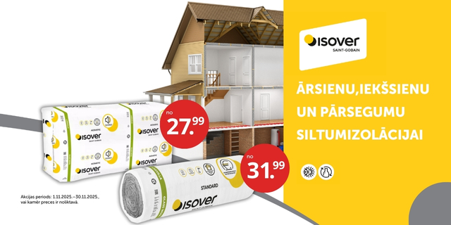  Isover 2025 oktobris
