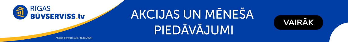 Akciju lapas baneris-avīze