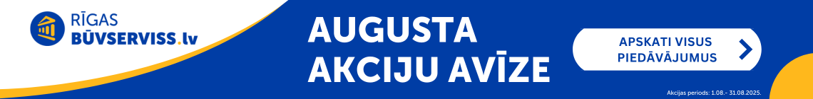 Akciju lapas baneris-avīze