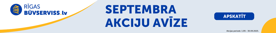 Akciju lapas baneris-avīze