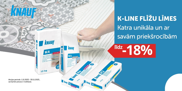 20.12.25 Knauf flīžu līmes Akcija