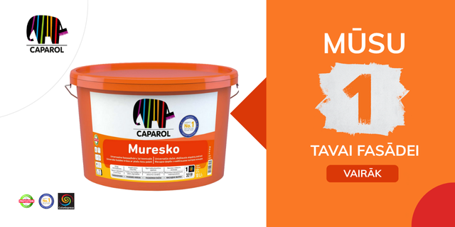 Caparol Muresko- 2025 augusts