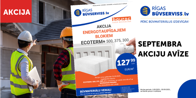 AKCIJU avīze -septembris 2025
